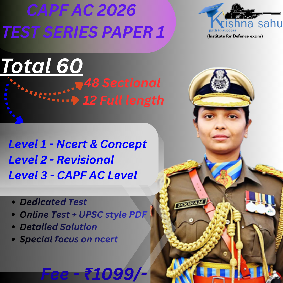 capf ac 2026 mock test (paper 01)